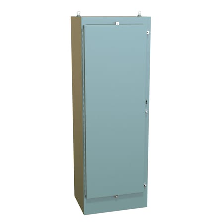 Hammond Clamps Electrical Enclosures, 72.06 in H, 18.06 in D, 25.06 in W, NEMA 4, Steel 1418N4W18